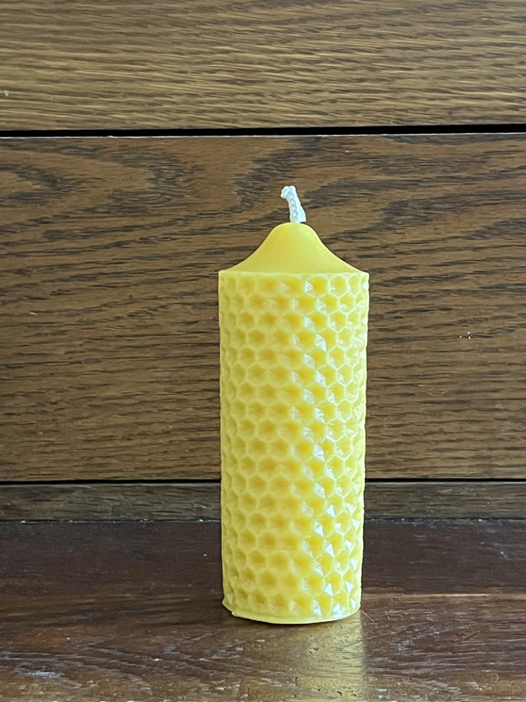 Beeswax Candle - Pillar 10oz