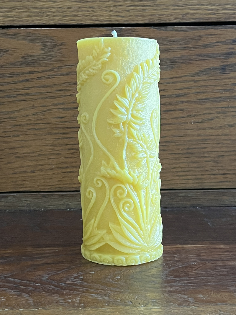 Beeswax Candle - Pillar 16oz