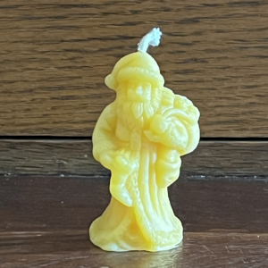 Beeswax Candle - Santa
