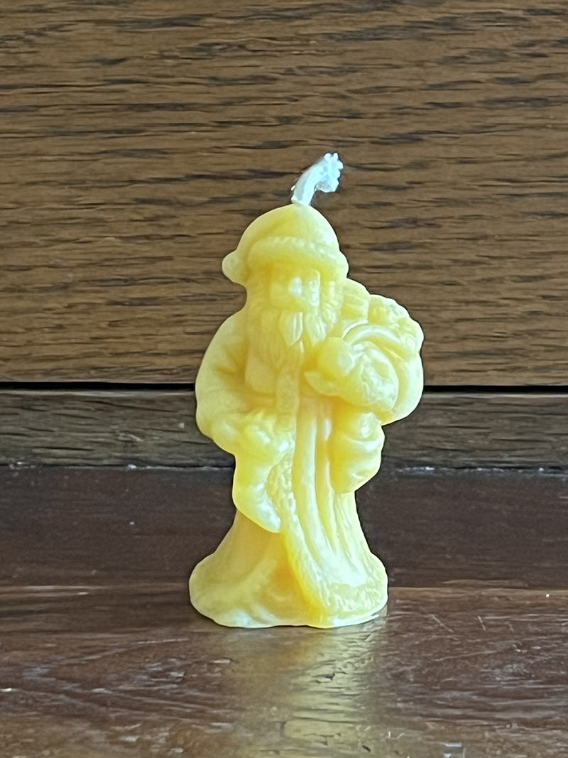 Beeswax Candle - Santa